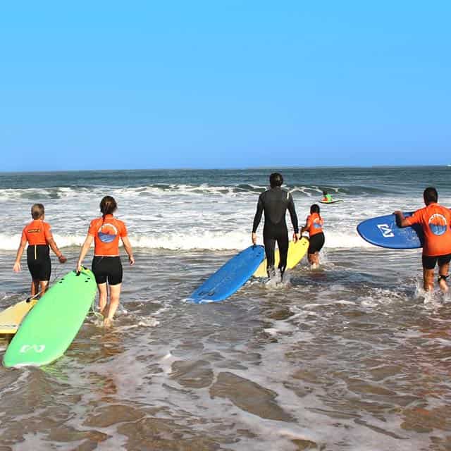 Cours de surf seignosse plage le penon